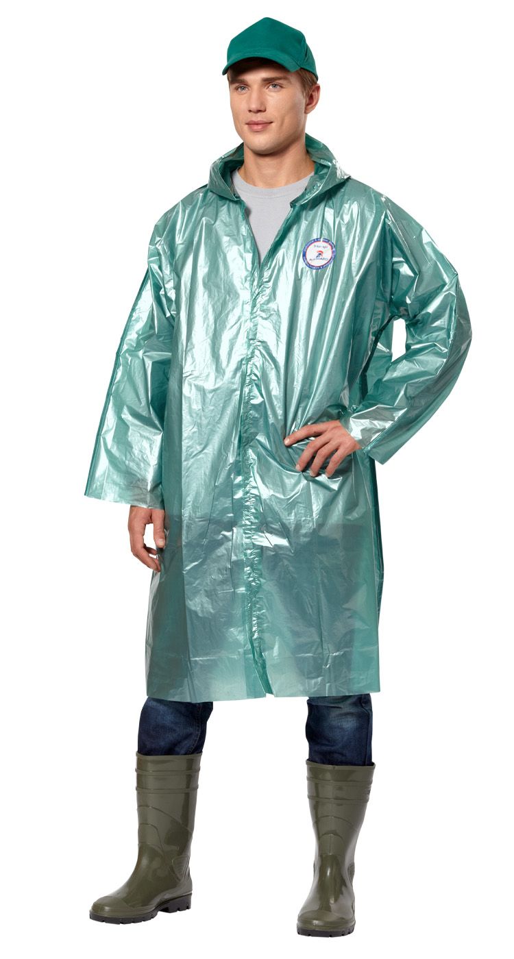Плащ - дождевик "Triton light" синий raincoat blu цена